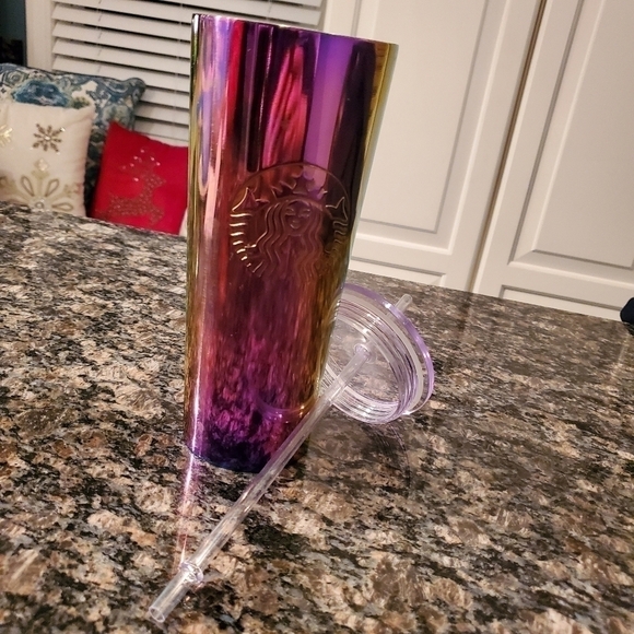 Starbucks Iridescent Tall Tumbler with lid - Picture 4 of 9